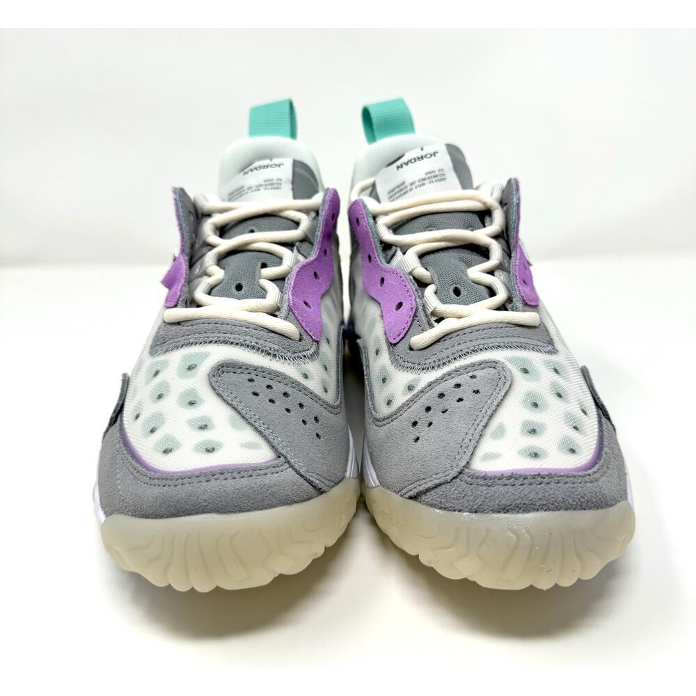 NIKE Men's Shoes Jordan Delta 2, in Platinum Tint and Dark Smoke Gray, Size 8 - Picture 2 of 7